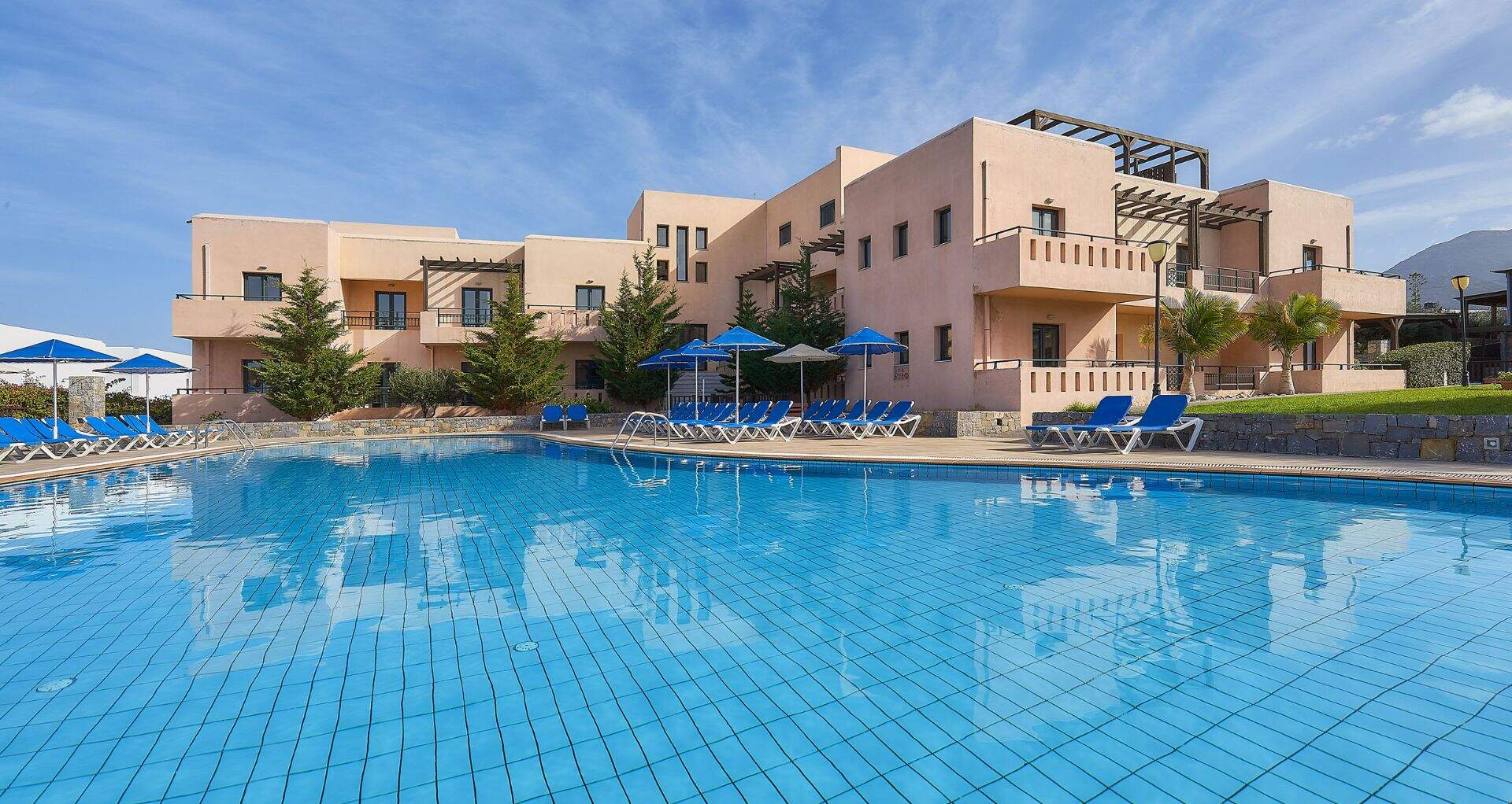 Piscine de l'hôtel vasia resort & spa, Crète