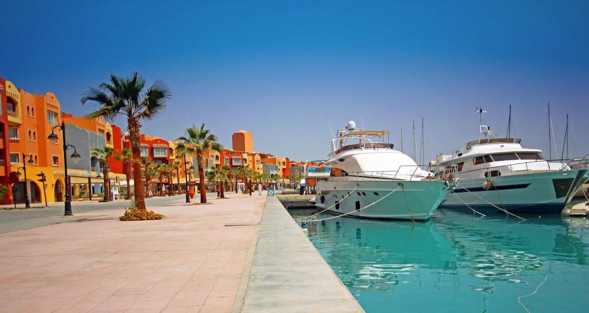 Port Hurghada, Mer Rouge, Egypte