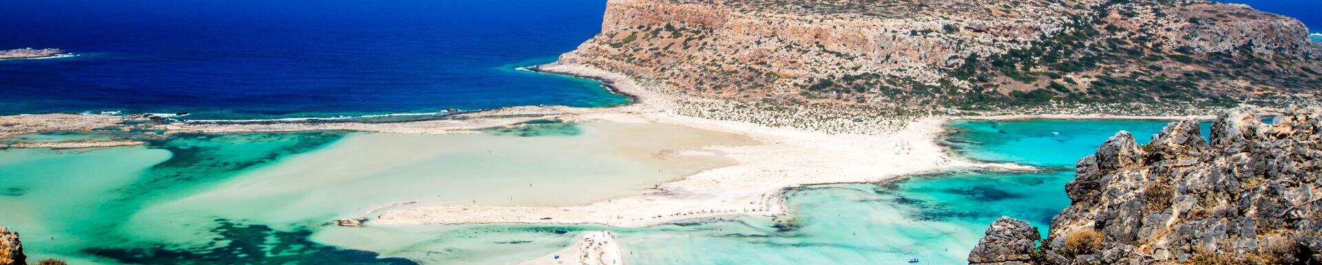Plage aux eaux cristallines, Crète, Grèce