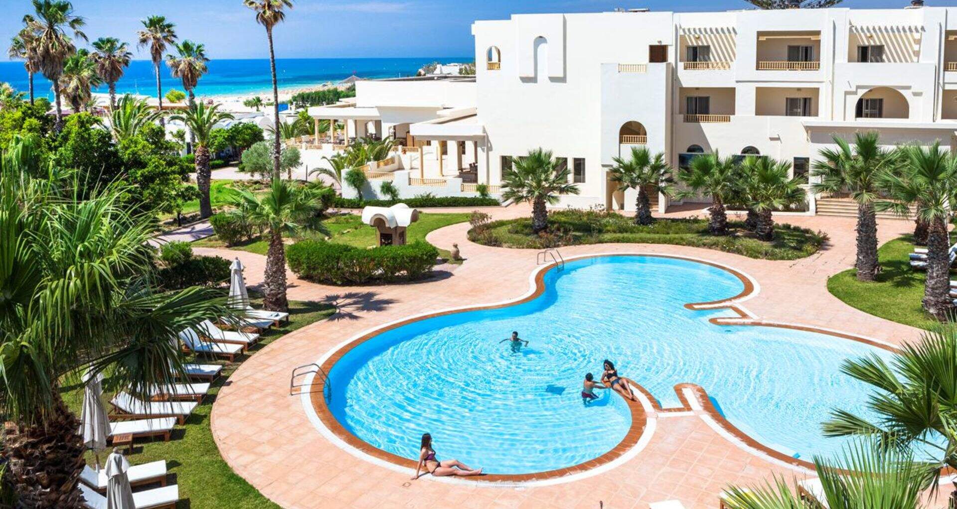 Piscine, hôtel Calimera, Tunisie