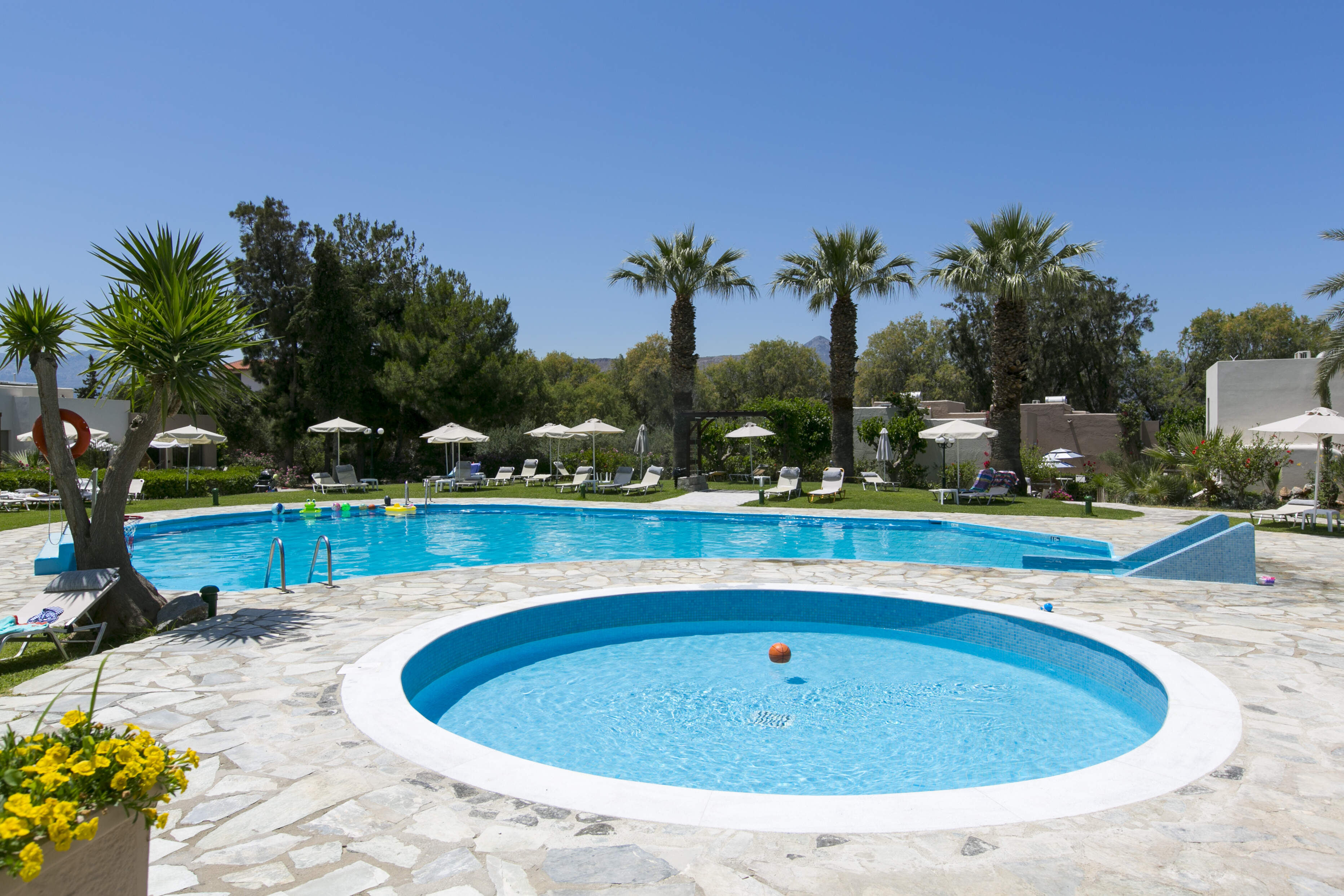 Piscine, appartement Eleni Village