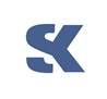 Logo Skiset bleu clair