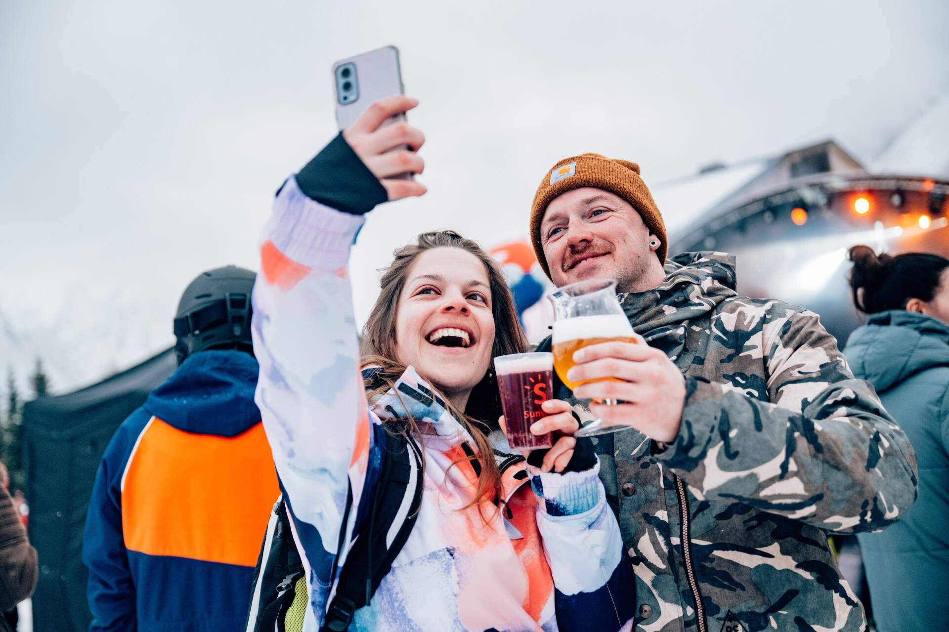 Studio Brussel Snowcase sfeer Faisal USED Les Deux Alpes