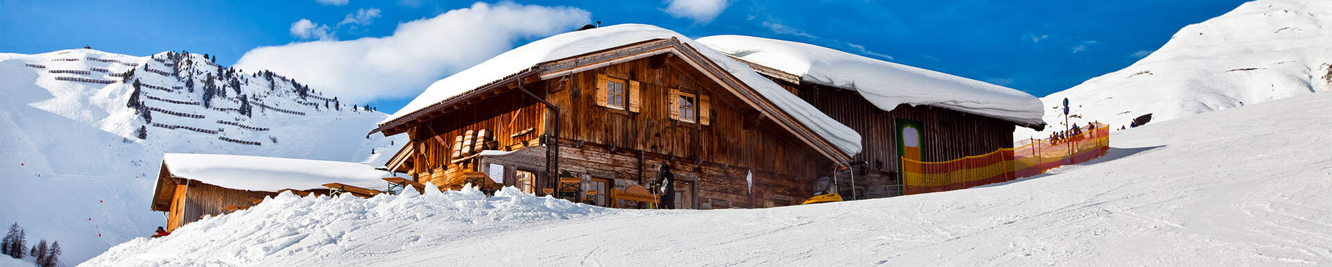 Blokhut bij Mayrhofen, Oostenrijk