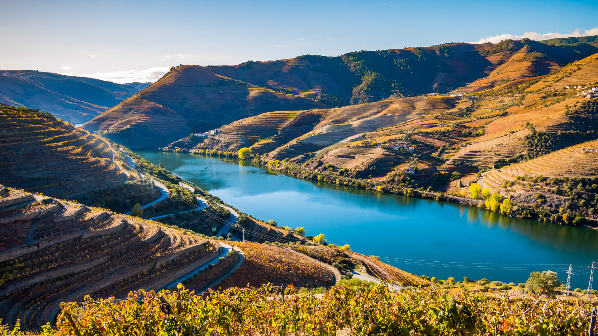 Bergachtig landschap in Portugal