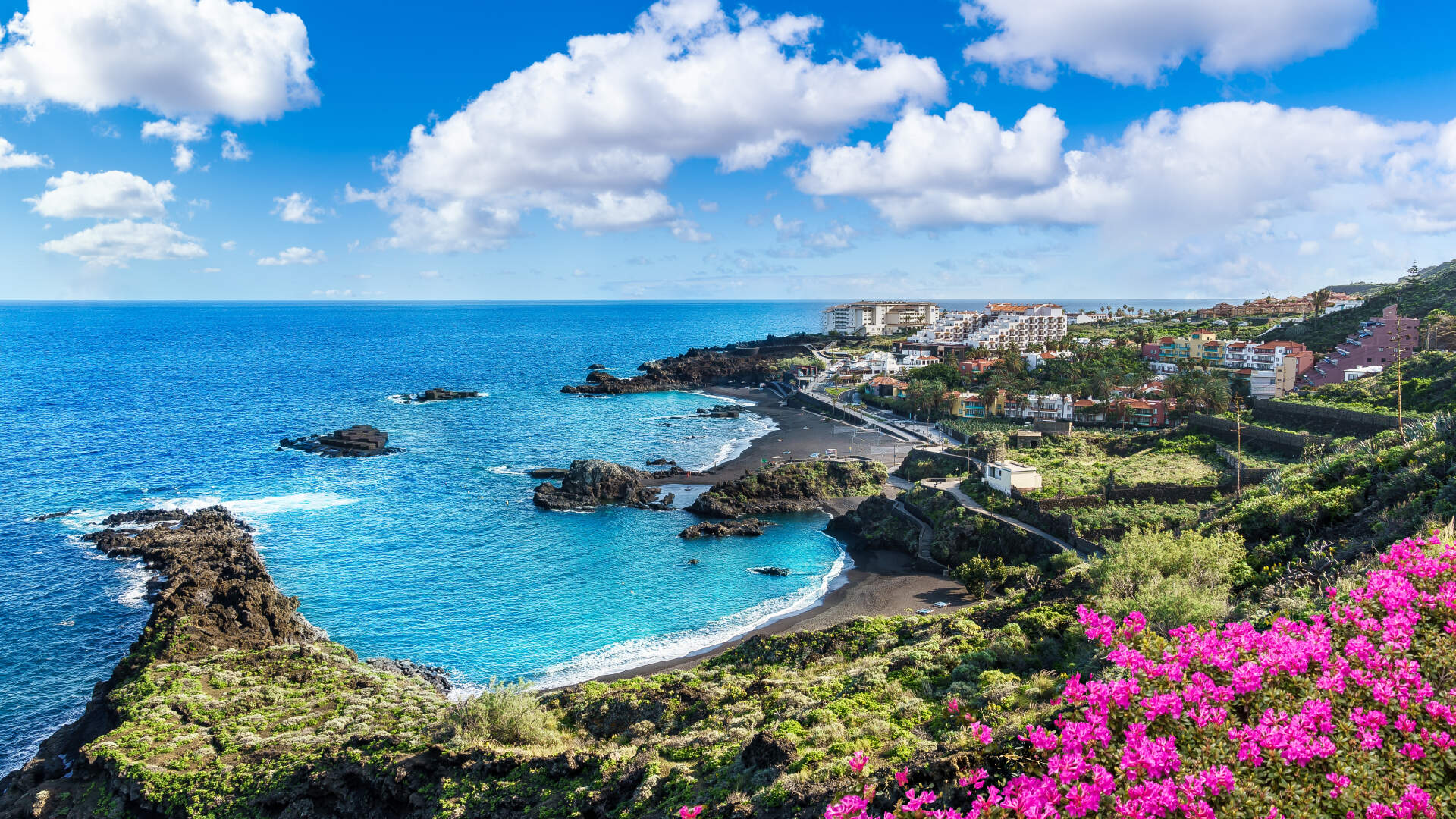 De kust van La Palma op de Canarische Eilanden