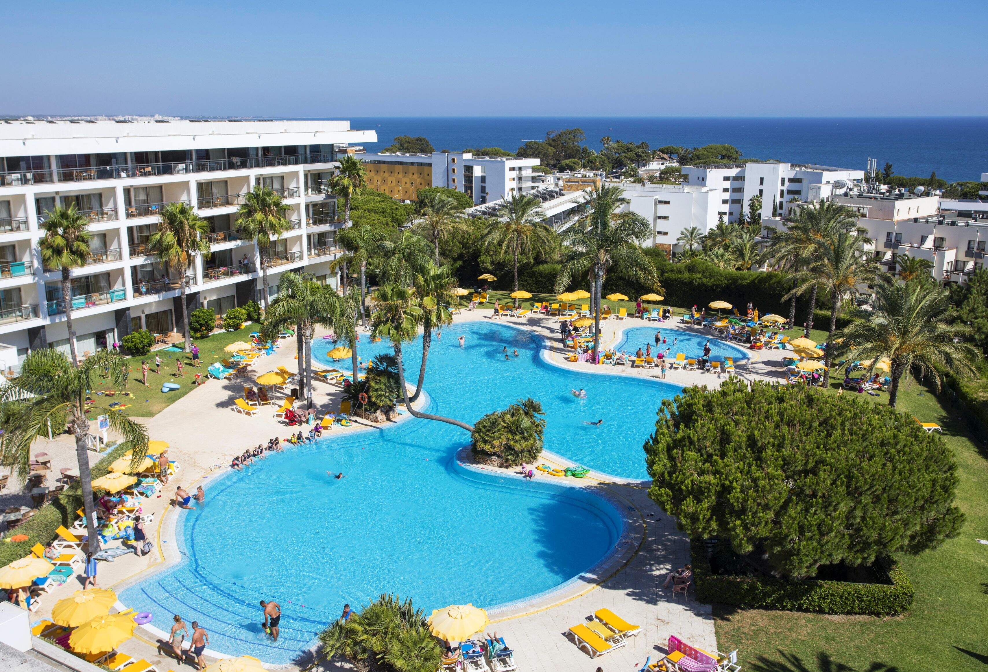 Hotel Algarve, Portugal met zwembad en uitzicht op zee