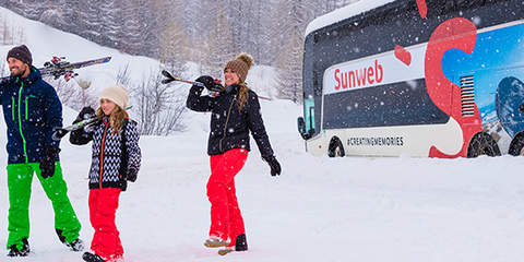 Derde schoenen Ontslag nemen Skivakanties met bus | Sunweb